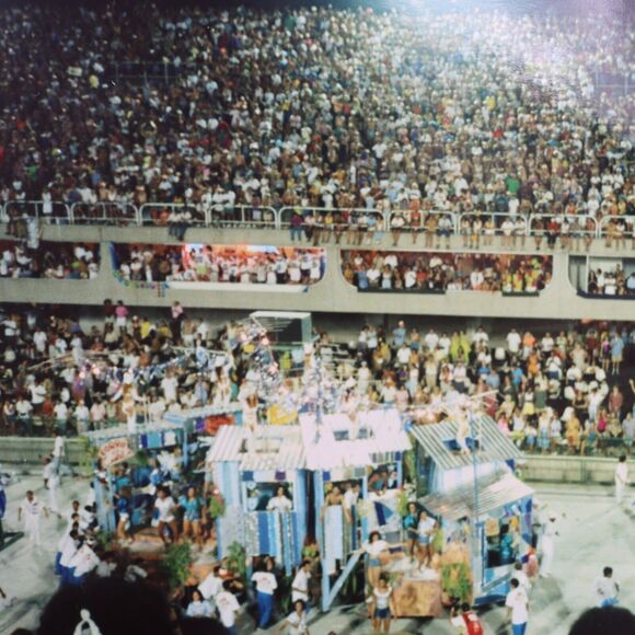 Vintage Photographs Vacation Brazil Flower Festival Crowds Parade Lot of 7 - Picture 10 of 11